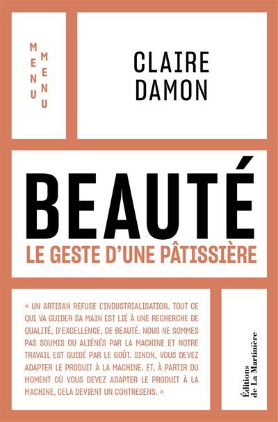 BEAUTE, le geste d'une pâtissière