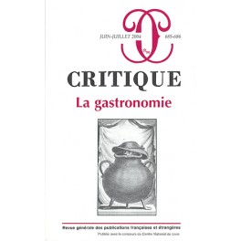 CRITIQUE - LA GASTRONOMIE
