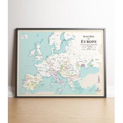 WINE MAP OF EUROPE