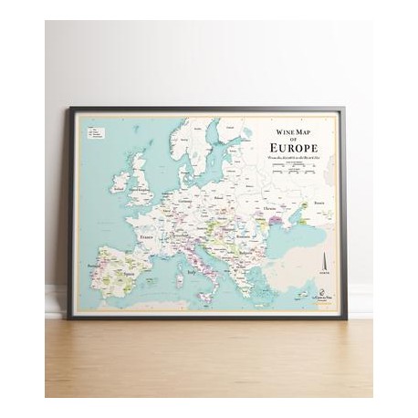 WINE MAP OF EUROPE