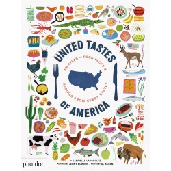 UNITED STATES OF AMERICA an atlas of food facts and recipes from every states (anglais)