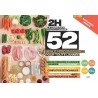EN 2H JE CUISINE POUR TOUTE LA SEMAINE - 52 MENUS HEBDOMADAIRES POUR TOUTE L’ANNÉE