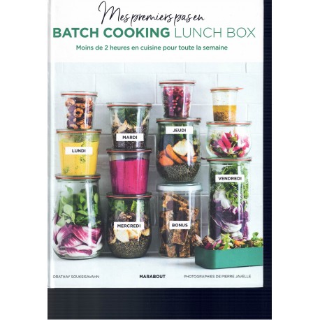 MES PREMIERS PAS EN BATCH COOKING LUNCH BOX