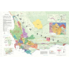 POSTER WINE MAP SOUTH AFRICA (anglais)