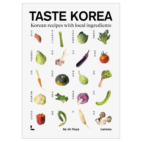TASTE KOREA, Korean recipes with local ingredients (anglais)