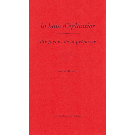 LA BAIE D'EGLANTIER, dix façons de la préparer