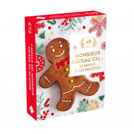 COFFRET MONSIEUR GATEAU XXL: moule et recettes