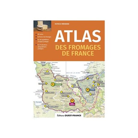 ATLAS DES FROMAGES DE FRANCE (nouvelle édition 2025)