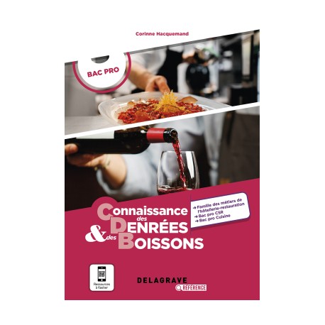 CONNAISSANCE DES DENREES ET BOISSONS (pochette élève)