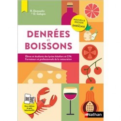 CONNAISSANCE DES DENREES DES BOISSONS - BAC, MAN, BTS