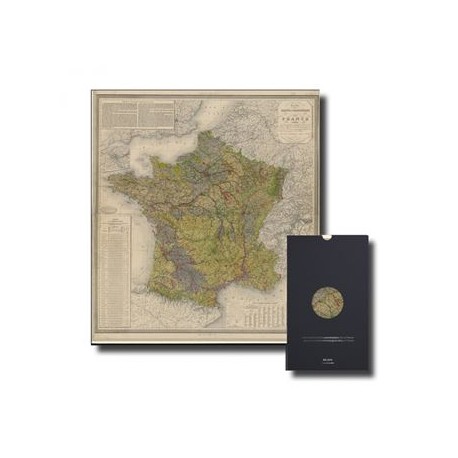 CARTE AGRICOLE ET CLIMATOLOGIQUE DE LA FRANCE