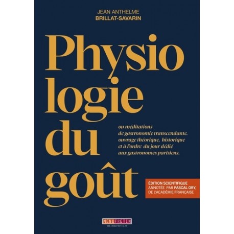 PHYSIOLOGIE DU GOÛT