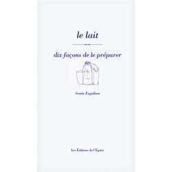 LE LAIT, DIX FACONS DE LE PREPARER