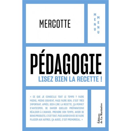 PEDAGOGIE: lisez bien la recette!